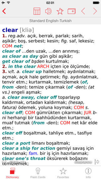 Turkish - English Berlitz Standard Dictionary