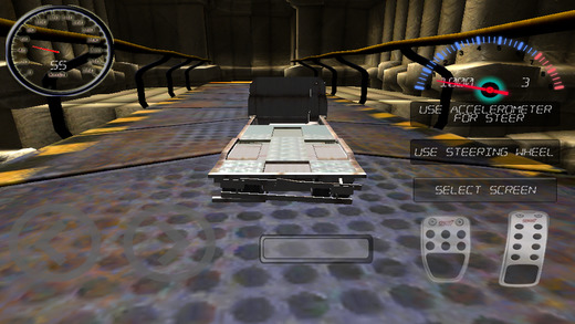 Real Driving Simulator in Deep Space Outpost