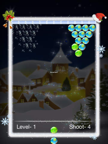 【免費遊戲App】Christmas Bubble Shooter-APP點子