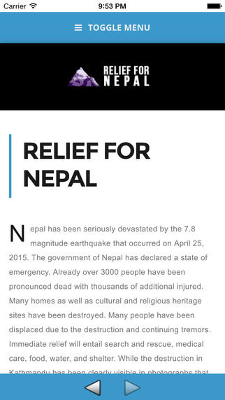 【免費新聞App】Relief for Nepal-APP點子