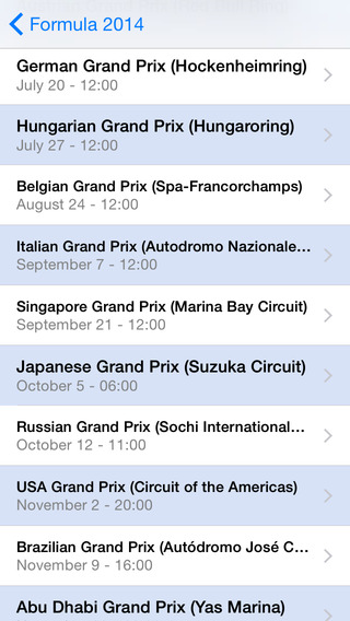 【免費運動App】Formula 2014 Live-APP點子