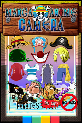 CamCCM – Sticker Camera One Piece : Dress up Manga & Anime Cosplay For Teens screenshot 4
