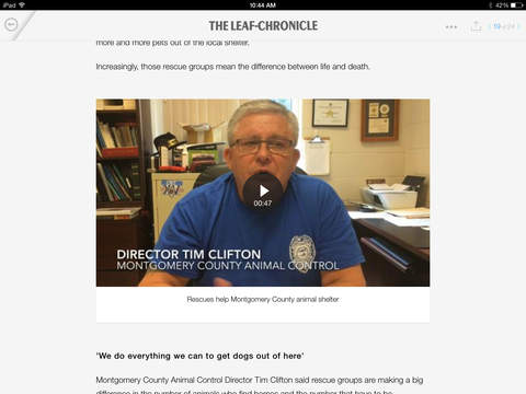 The Leaf-Chronicle for iPad screenshot 2