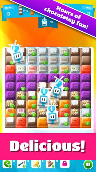 【免費遊戲App】Choco Blocks by Mediaflex Games for Free-APP點子