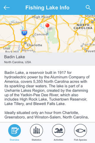 North Carolina Fishing Lakes screenshot 3