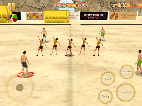 【免費遊戲App】Play Beach Soccer Match - A real football tournament on world popular beaches 2015-APP點子