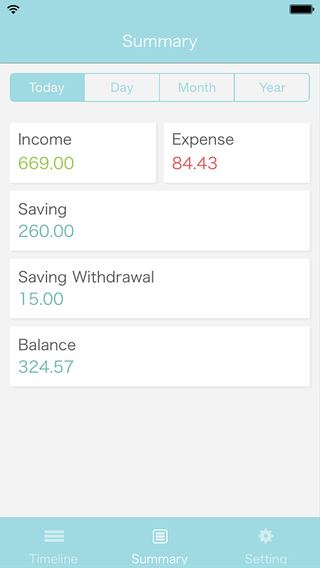 Thrifty™ - Personal Money Budget Finance Tracker