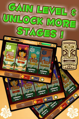 Tiki Slots Island Torch Party - Deluxe Vegas Fortune Casino and Bonus Games FREE screenshot 2