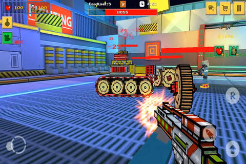 Pixel Bomb - Survival Shooter Mini Block Game with Multiplayer Worldwide screenshot 4