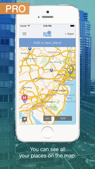 【免費生活App】My Places Pro: Save your favorite places-APP點子
