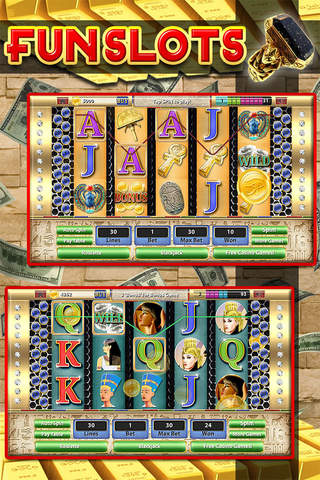 A Slots of Hieroglyphic Spirits HD 777 Casino screenshot 3