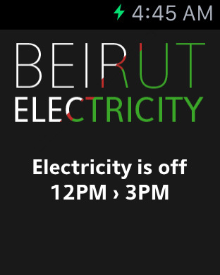 【免費工具App】Beirut Electricity-APP點子