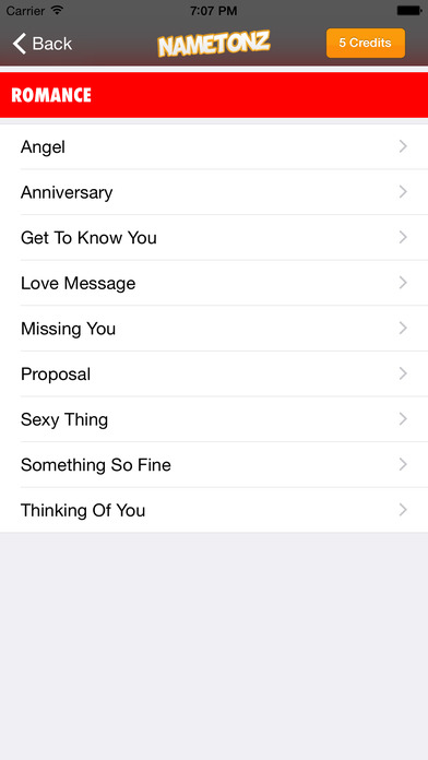 Captura de pantalla del iPhone 1