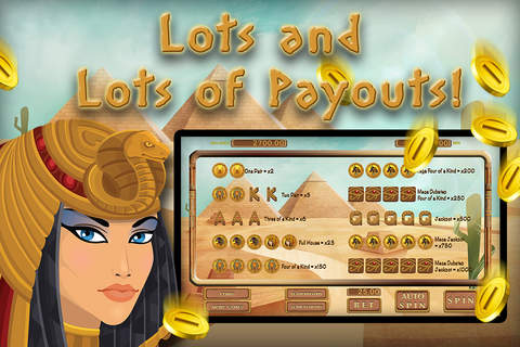 AAAA Ace House of Anubis Slots Free screenshot 3