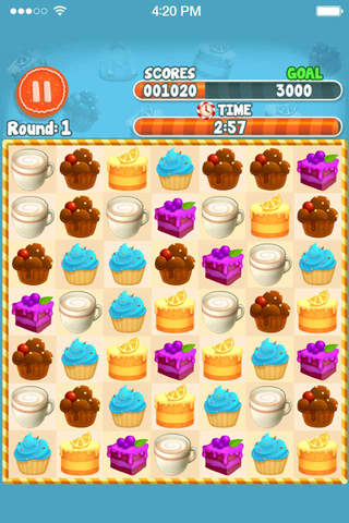 Dessert Crusher：Cake Fight screenshot 3