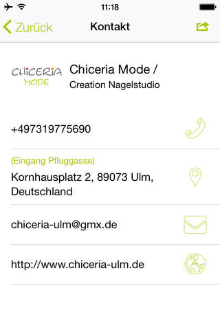 Chiceria Ulm screenshot 3