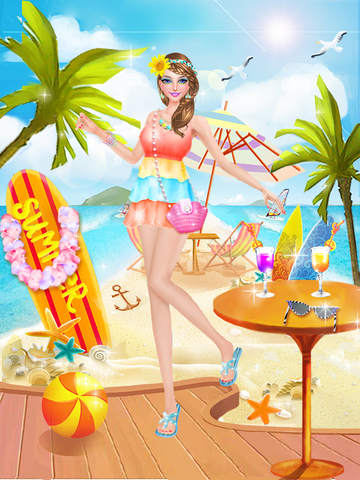 免費下載遊戲APP|Seaside Beach Salon: Dress Up for the Weekend Girls! app開箱文|APP開箱王