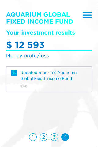 Aquarium Investments Funds for iPhone screenshot 4
