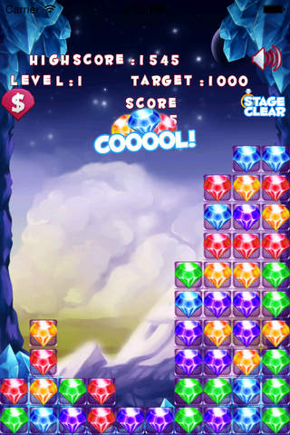 Jewel Block Mania - Free Deluxe Addictive Crush And Smash Puzzle Game screenshot 3