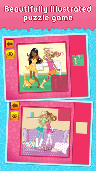 My Best Friends - puzzle game for little girls and preschool kids