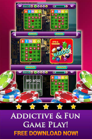Bankroll 75 PLUS - Play no Deposit Bingo Game with Multiple Cards for FREE ! screenshot 4