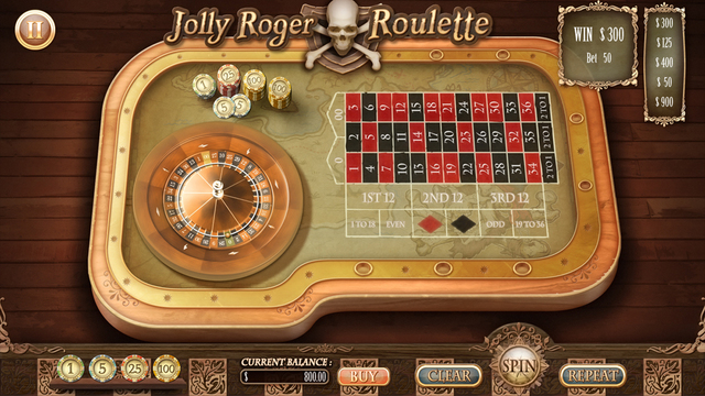 Vegas Roulette Pirates Edition