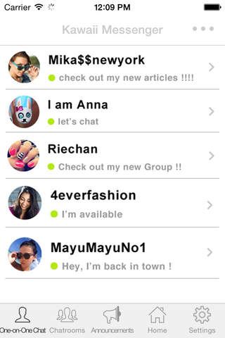 Kawaii Messenger screenshot 2