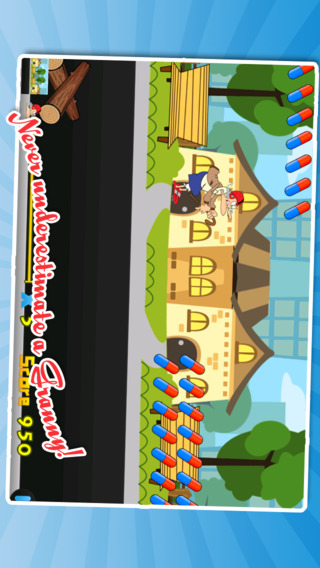 【免費遊戲App】Crazy Granny City Rush Free - Bike Racing with Police Car-APP點子