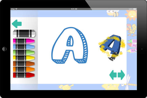 English Alphabet Drawing For Kids screenshot 2