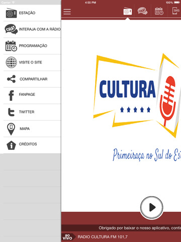 【免費音樂App】Rádio Cultura FM 101,7-APP點子