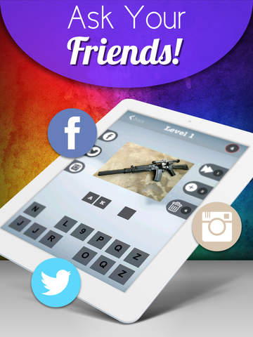 【免費遊戲App】Firearm Gun Quiz - Guess Assault the Rifles Trivia-APP點子