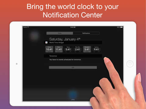 免費下載生產應用APP|World Time Widget - the instant clock timezone buddy and today widget app開箱文|APP開箱王