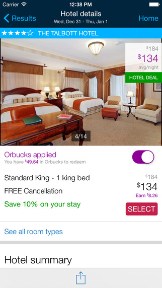 【免費旅遊App】Orbitz Flights, Hotels, Cars-APP點子