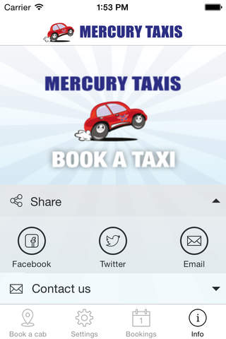 Mercury Taxis screenshot 4