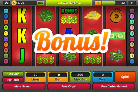 Mega Bucks Slots - Casino Slot Machine Games screenshot 3