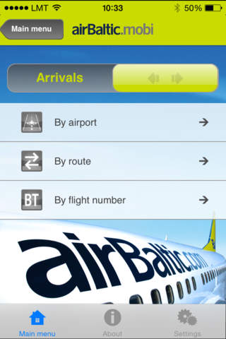 airBaltic screenshot 3