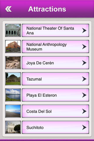 EI Salvador Tourism Guide screenshot 3