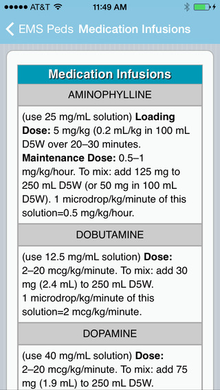 【免費醫療App】EMS Pediatric Guide-APP點子