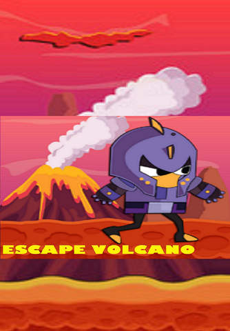 Escape Volcano - Avoid the zombies in a race to the bottom (FREE) screenshot 2