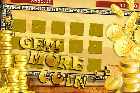 AAA Ace Ancient Pharaoh Egyptian Slots PRO - Best Slot Casino Games screenshot 2