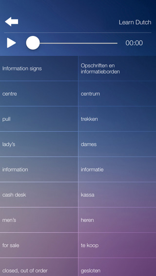 【免費教育App】Learn DUTCH Lite - Dutch audio phrasebook and dictionary for beginners-APP點子