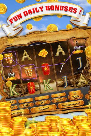 Caesar's Empire Slots : FREE Original Las Vegas 777 Slot Machines screenshot 3