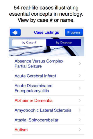 Case Files Neurology, 2nd Edition, LANGE screenshot 2