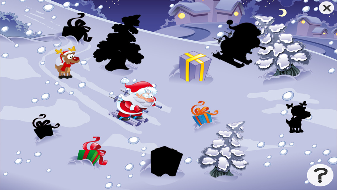 App Shopper: A Christmas Game for Children with Puzzles for the Holiday