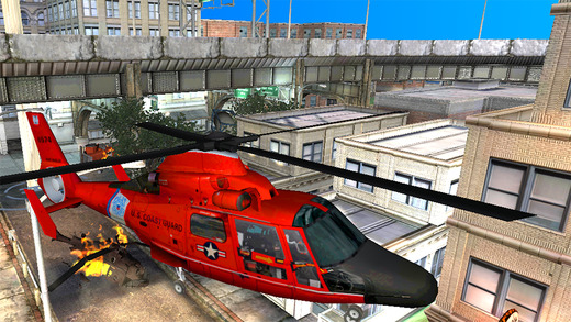 Chopper Rescue 3D - Blue Sky Parking Concept