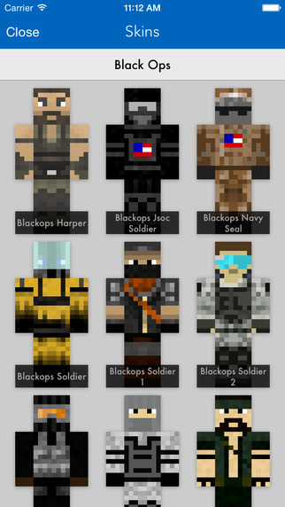 【免費遊戲App】Skins Pro Black Ops for Minecraft-APP點子