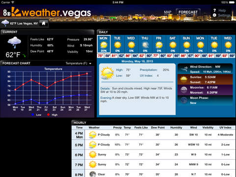 weather.vegas+ screenshot 3