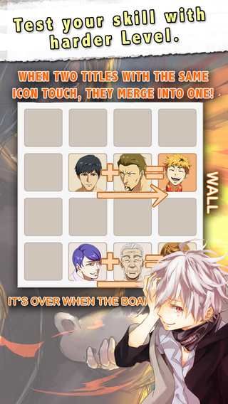 【免費遊戲App】2048 Puzzle Tokyo Ghoul Edition:The Logic games 2014-APP點子