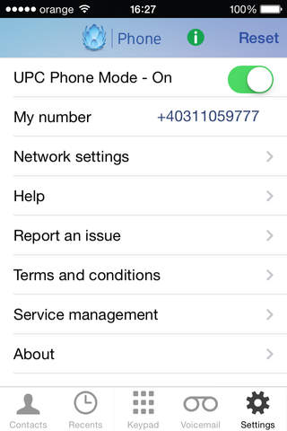 UPC Phone (Romania) screenshot 4