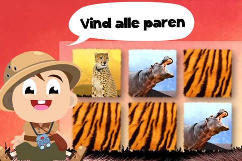 Baby Tommy Wildlife Photo - Wildlife and Safari Animal puzzles screenshot 3